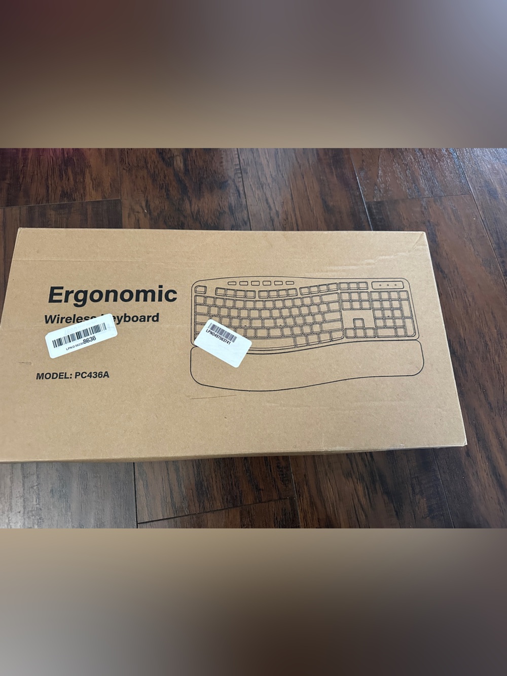 Wireless Backlit Ergonomic Keyboard - Picture 3 of 7